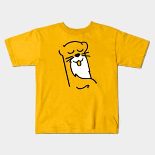 Vintage Rip Van Lemon Spirit Animal Otter Kids T-Shirt